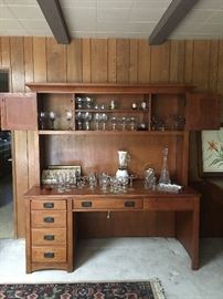 It's what you want or need it to be:  hutch, desk, shown here as bar