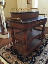 Brass galley and handles