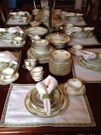 Huge set of vintage china. Absolutely stunning.