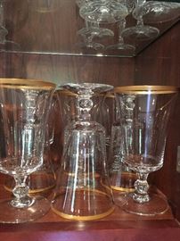 Just some of the fostoria collection.