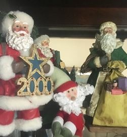 Do you collect Santa figurines? This sale is for you.