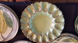 Frankoma Egg plate