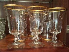 Fostoria glasses.