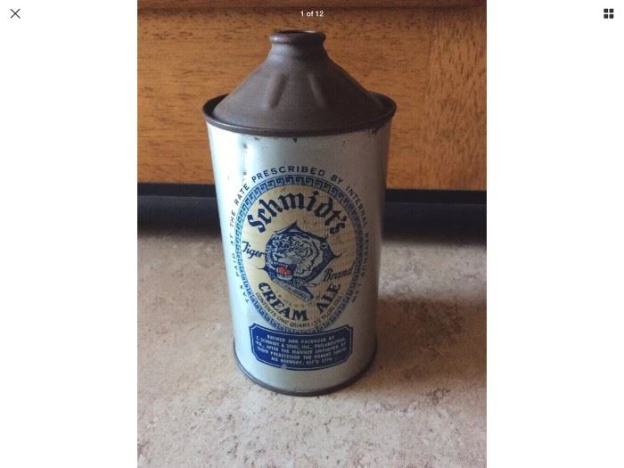 Schmidt's Cone Top Bottle