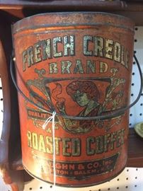 French Creole Coffee Tin