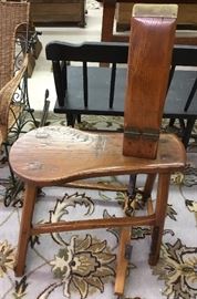 Oak Leather Stretcher  (Early and in great shape)