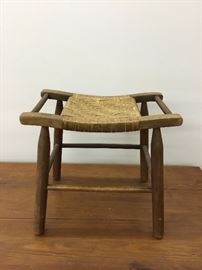 early antique stool 