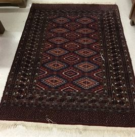 Pakistan Bokhara Handmade Rug (4'2" x 5'11")
