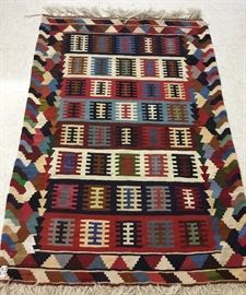 Iran Kilim Handmade Rug (3'4" x 4'9")