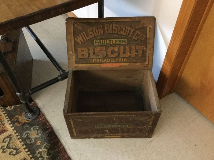Wilson Biscuit Box