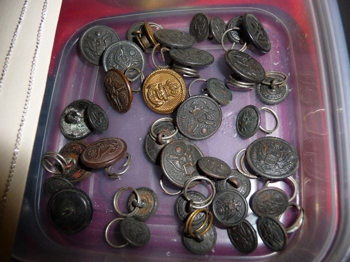 MILITARY BUTTONS