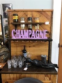 Buddha's, Vintage Glassware, Hand Made Bar