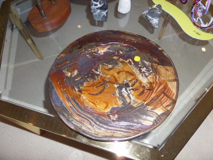 Glick ceramic plate
