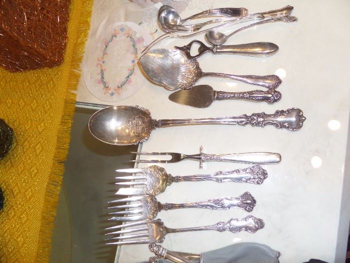 sterling serving pieces