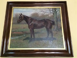 "Nancy", Richard Newton Jr., early 20th Century, oil on canvas 