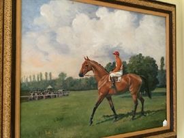 B.K. Reillly, 19th Century, Acrylic on canvas