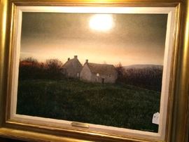 David Brian Holmes, oil on artist board; 17” x 23” from “Proud America” series