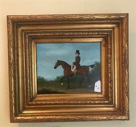 Artist: Shipley, oils on canvas; 7.5” x 9.5” 