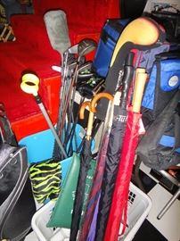 Golf clubs, Golf Umbrellas 