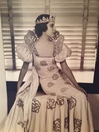 1936 Miss Gertrude Ann Windsor - 4th  Queen of the Tyler Rose Festival  (Trudy and Bill's Mother)