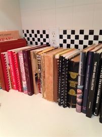 Some of the many recipe books