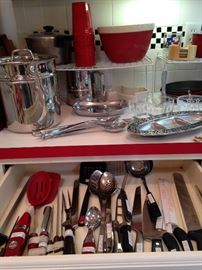 Variety of serving/cooking utensits