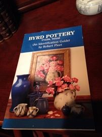 Byrd Pottery book by Robert Fleet of Tyler, Texas