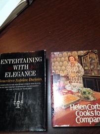 Helen Corbit autographed cookbook 