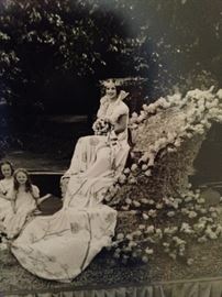 1936 Miss Gertrude Ann Windsor - 4th  Queen of the Tyler Rose Festival  (Trudy and Bill's Mother)