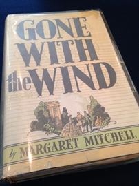 First Edition (with jacket) of "Gone With the Wind" by Margaret Mitchell