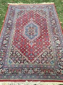 Indian wool rug - INDO-BIJAR, 4'x6'