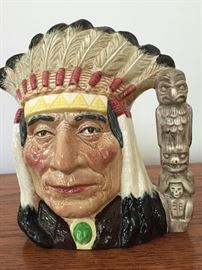 Royal Doulton "North American Indian" stein