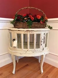 Shabby chic display table