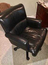 Leather office chair