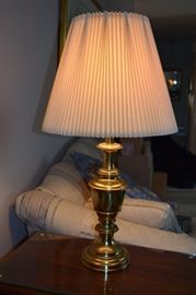 Heavy Brass Lamp Set