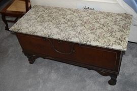 Antique Cavalier Cedar Chest