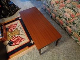 Coffee table by Mersman . Nice finish and good condition as well.