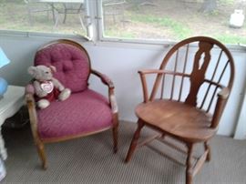 ANTIQUE CHAIRS, A VARIETY
