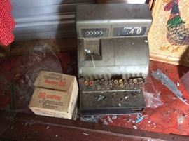 Vintage cash register