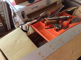 Knives, ice picks, gadgets