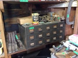 Great old card cabinet