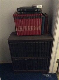 Bookcase & books
