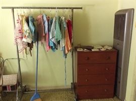 Another chest and vintage aprons