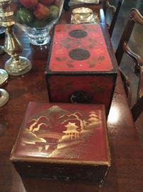 19th century Japanese boxes