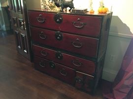 rare 19th century Japanese iron mounted Tansu, wonderful piece that you must see in person