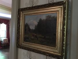 original 19th century oil, signed lower right