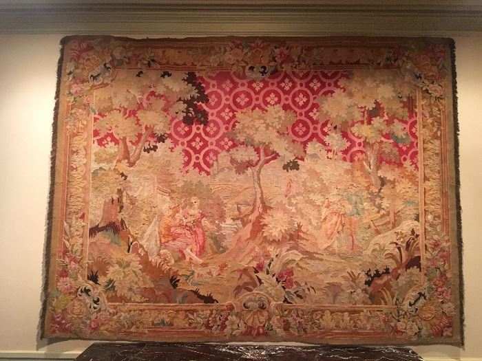 Amazing early late 18th or early 19th Century French Tapestry!!!!