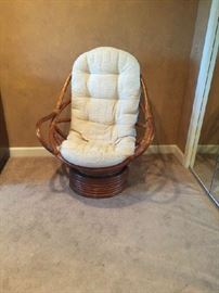 Mid century rattan swivel chair, rattan swivel chair, vintage bamboo chair, boho rattan chair. There are actually 2 of these lovely ladies this one is the older sister, the younger looks just a bit different