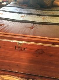 Lane Cedar chest with top cushion for the end of your bed, or anywhere you might need