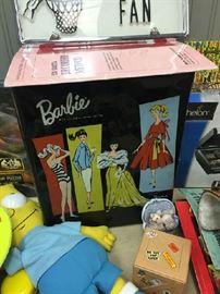 Vintage Barbie case, And Bart Simpson